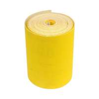 Бумага наждачная на бумажной основе Р240 желтая 115мм х 50м PLEXPART 02101-11