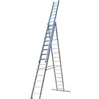 Лестница трехсекционная алюминиевая 3х16 STAIRS STA-ALP316 