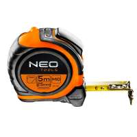 Рулетка  5м*25мм обрезиненный корпус Neo tools