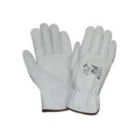 Перчатки кожаные белые 2Hands 0280 от Проммаркет