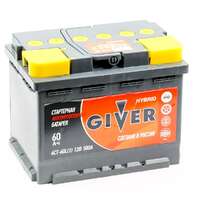 Аккумуляторная батарея Giver Hybrid 6СТ-60 1 L от Проммаркет