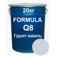 Грунт-эмаль по ржавчине серая 20 кг  FORMULA Q8от Проммаркет