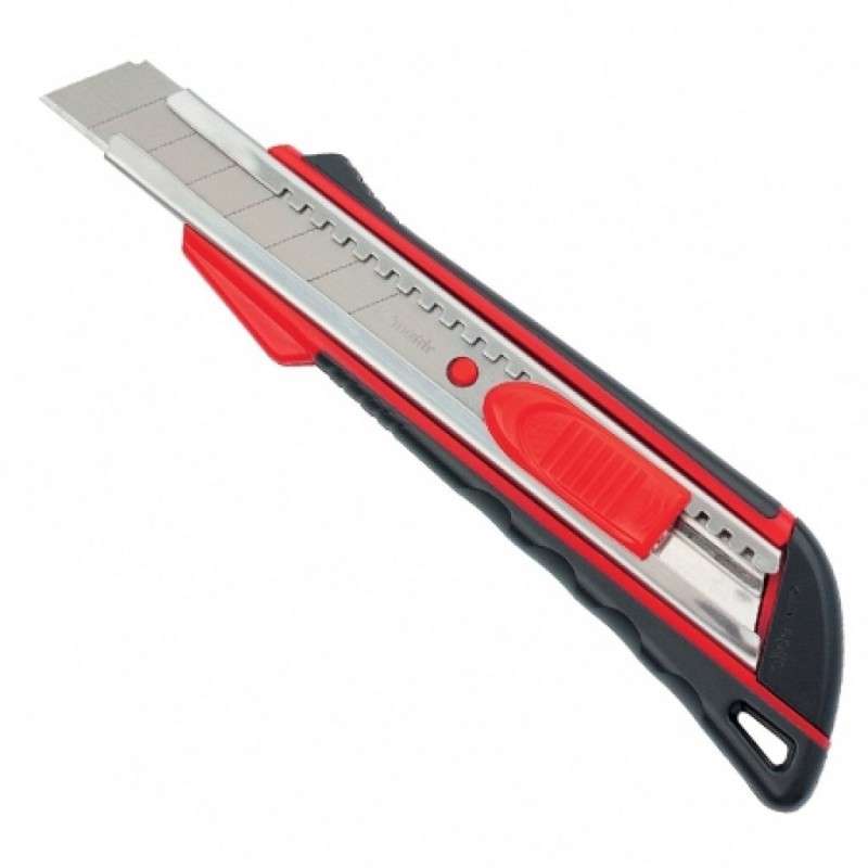 Нож 18мм металлическая направляющая MATRIX 78933 от Проммаркет