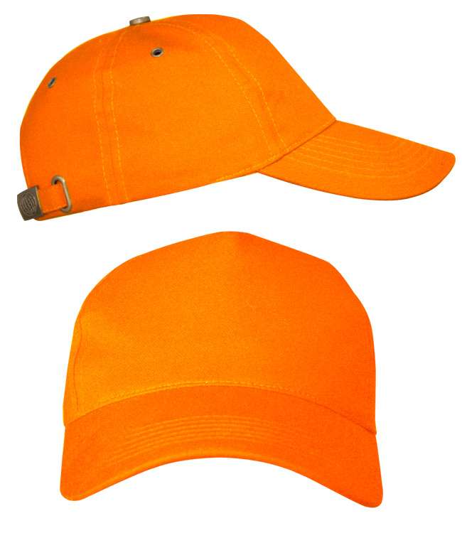 Кепка-бейсболка оранжевая размер регулируется от Проммаркет