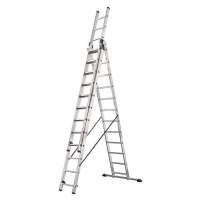 Лестница трехсекционная алюминиевая 3х12 LWI 5660  от Проммаркет