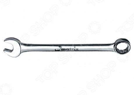Ключ рожково-накидной 32мм Cr-V полированный хром MATRIX 15167 от Проммаркет