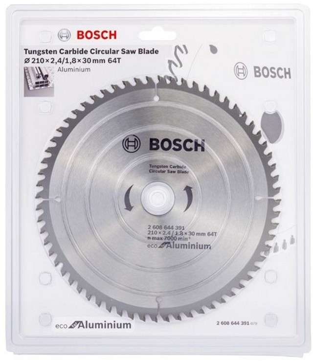 Диск пильный по дереву 210х30 64 зубьев Bosch Multi ECO 2608644391 от Проммаркет