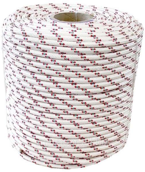 Шнур полиамидный плетеный д.10мм 16-прядный  50м.п. от Проммаркет