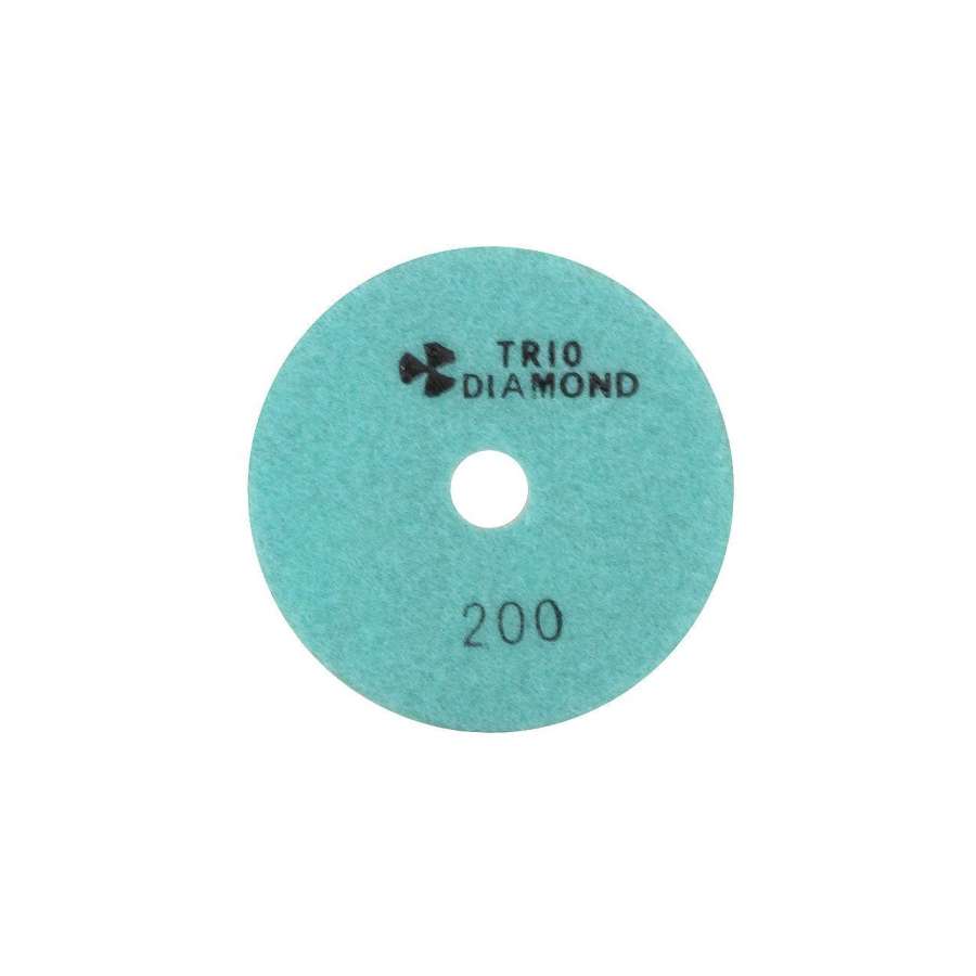 Круг алмазный гибкий шлифовальный  P-200 125мм TRIO-DIAMOND 350200  от Проммаркет