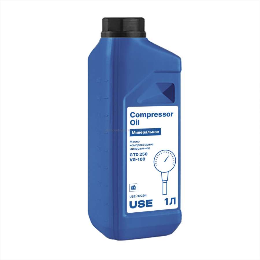 Масло компрессорное минеральное GTD 250 1л USE USE-30011 от Проммаркет