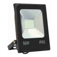Прожектор 50W 6400K LEEK SMD LED IP65 черный от Проммаркет