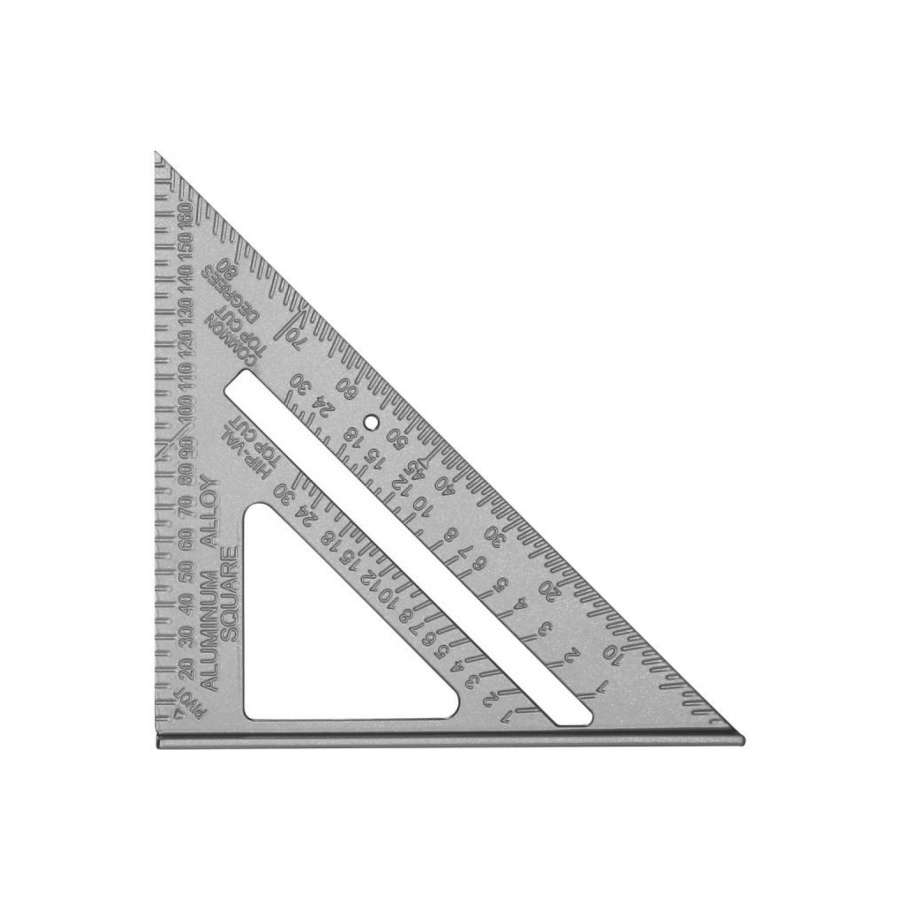 Линейка  треугольная алюминиевая DEKO DKM 180-255-180 от Проммаркет