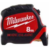 Рулетка  8м с широким полотном  Milwaukee Премиум  4932471816