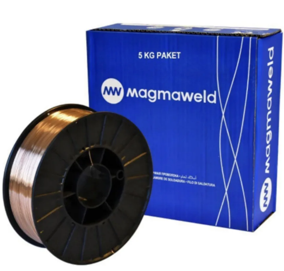 Проволока сварочная омедненная MG 2 d-0,8мм 5кг MagmaWeld 21002BBBMR от Проммаркет
