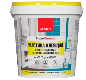 Клей - мастика универсальная термовлагостойкая 1,5кг Neomid от Проммаркет