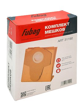 Мешки для пылесоса Fubag WD 6 SP 5 шт. 31190 от Проммаркет