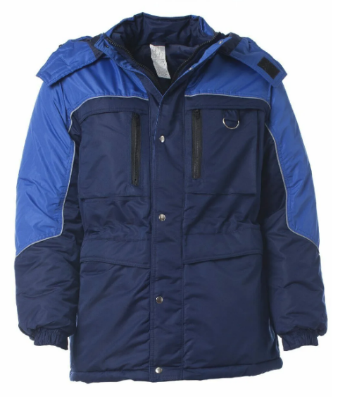 Куртка утепленная ВЕГА  темно-синий/васильковый смесовая ткань на молнии 60-62/5-6 ВЕГА60/5 от Проммаркет