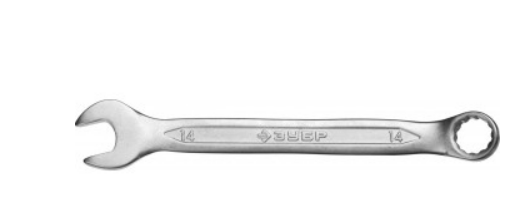 Ключ рожково-накидной 14мм Cr-V ЗУБР  27087-14 от Проммаркет
