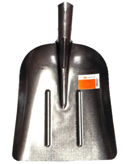 Лопата совковая без черенка рельсовая сталь МАТиК М2.4 от Проммаркет