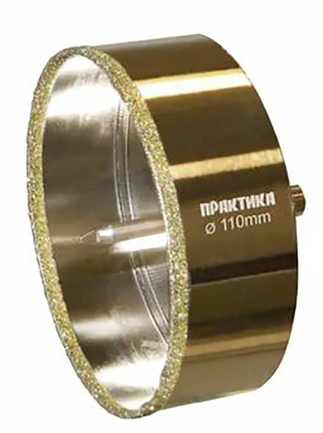 Коронка алмазная по керамограниту 110мм Практика 917-750 от Проммаркет