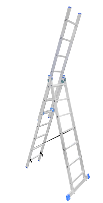Лестница трехсекционная алюминиевая 3х8 STAIRS STA-AL308  от Проммаркет